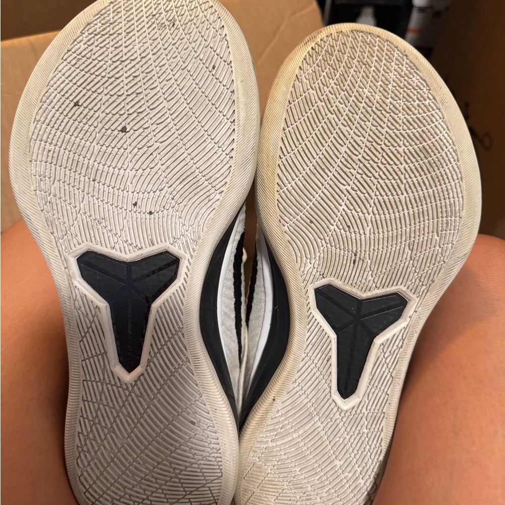 Black and White volleyball shoes